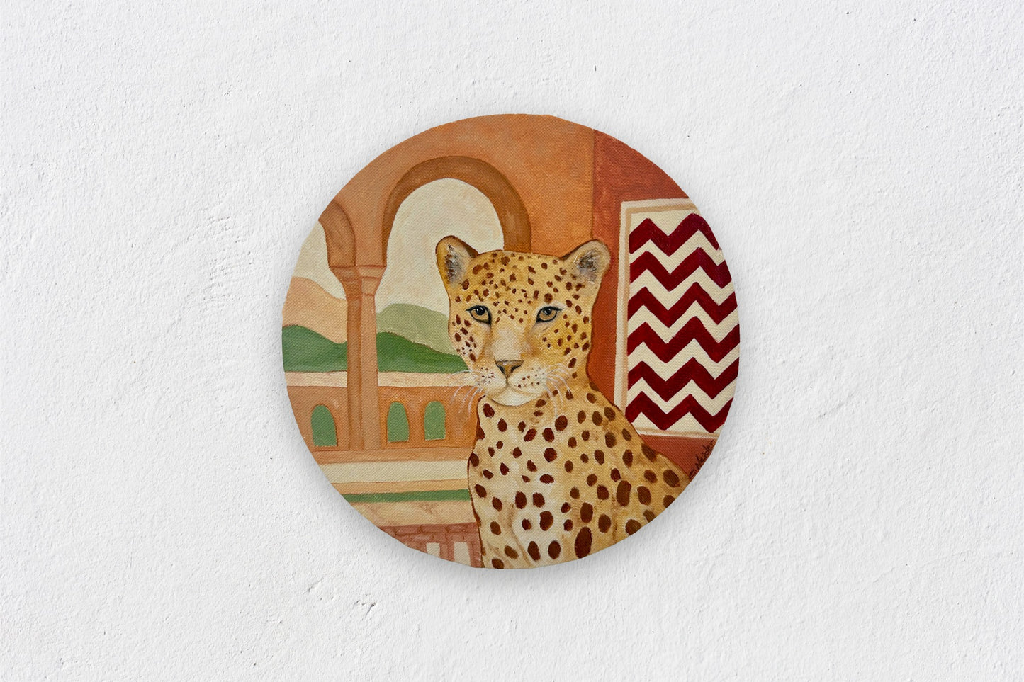 Amber Courtyard - Peinture