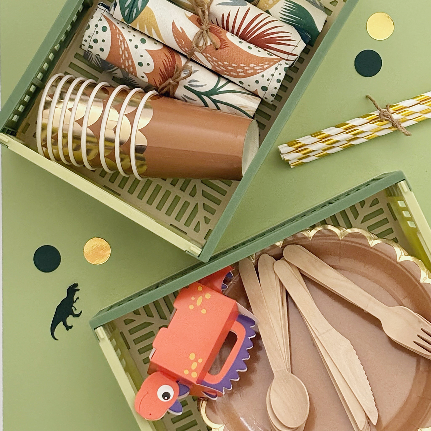 Coffret de fête Dinosaure